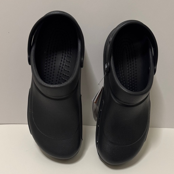 CROCS Bistro Work Clog Size 12 Men New with Tags  Black Clogs main image 11